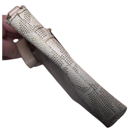 Michael Kors Jet Set Monogram Wristlet Wallet White Coated Canvas AV-1308 - Picture 11 of 14